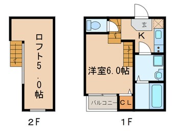間取図 Residence Kamimaezu
