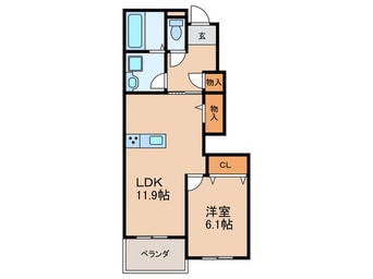 間取図 Casa bonheur