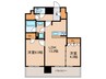 NAGOYA the TOWER(504) 2LDKの間取り