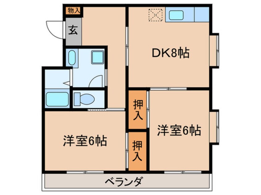 間取図 マンション・ピュア