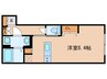 WELL COURT KANDA 1Rの間取り