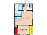 felicita 1DKの間取り