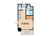 S-RESIDENCE千種 1Rの間取り
