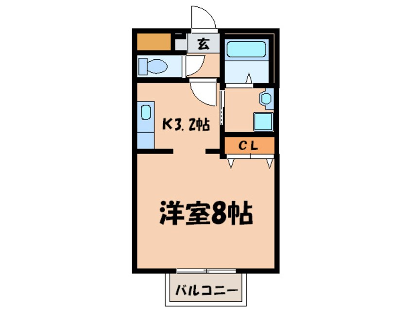 間取図 シャルムⅡ