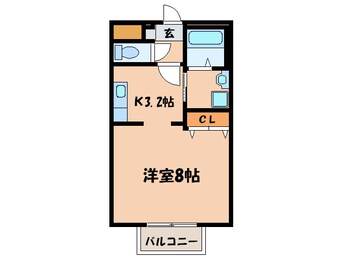 間取図 シャルムⅡ