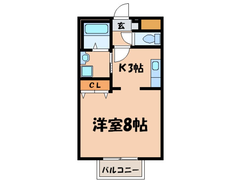 間取図 シャルムⅡ