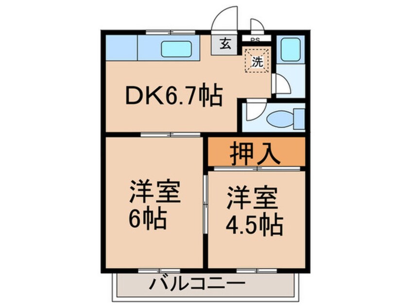 間取図 ドゥエリング長根