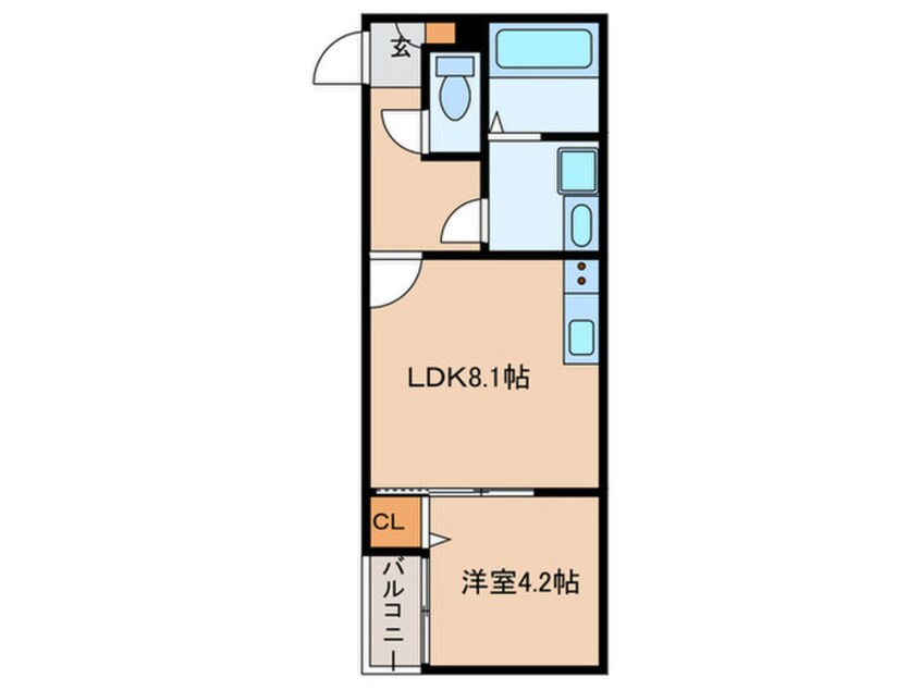 間取図 LECOCON北名古屋