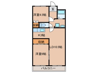 間取図 サンハイツ池田