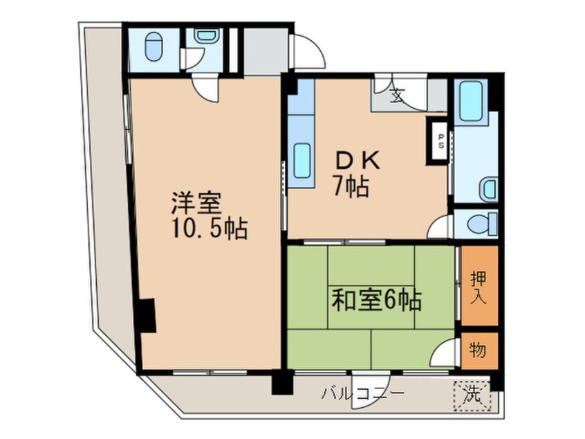 間取図 仲田ビル