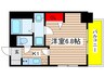 プレサンス広小路通パルス 1Kの間取り
