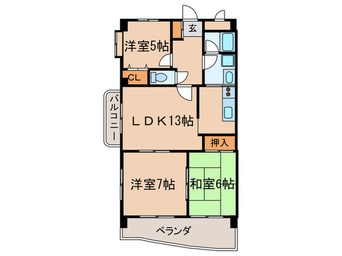 間取図 ファミ－ル一社