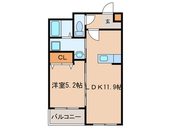 間取図 La　La　La　三幸