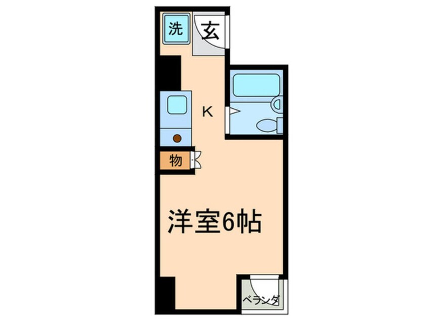 間取図 セザール金山（304）