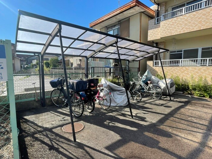駐輪場 マンション光Ａ棟