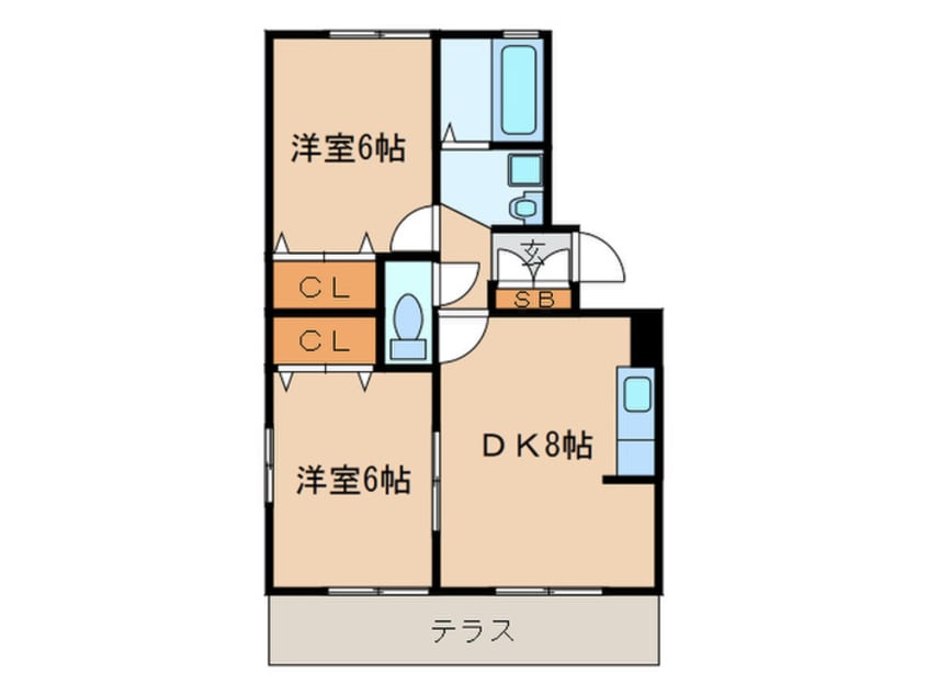 間取図 パシモスクＫ