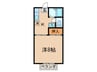 サンハイツ本山 1Kの間取り