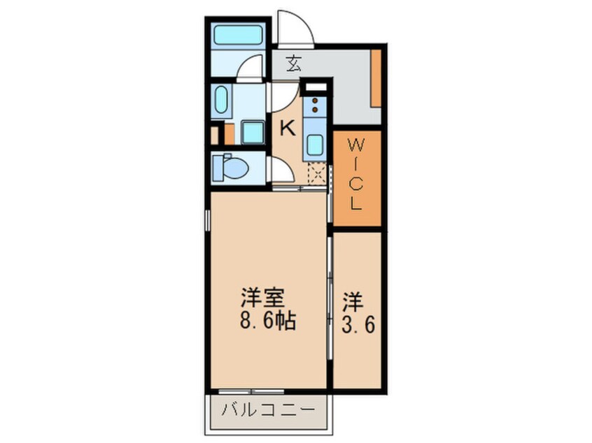 間取図 ＣＯＺＹ大曽根