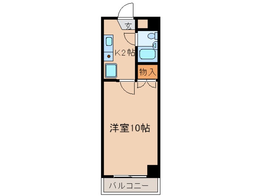 間取図 ラッキ－キャット