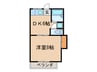 エクセレンス名東 1DKの間取り