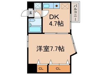 間取図 プロクシィスクエア宝が丘