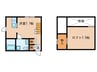 プリマG壱番館 1Rの間取り