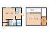 プリマG壱番館 1Rの間取り