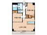 ルミエール今 2LDKの間取り