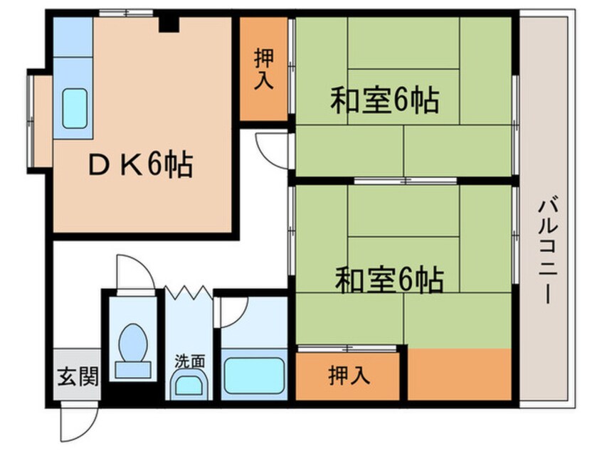 間取図 メゾンアラコ