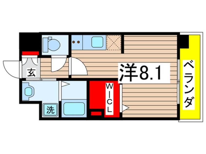 間取図 パルティール吹上アネックス