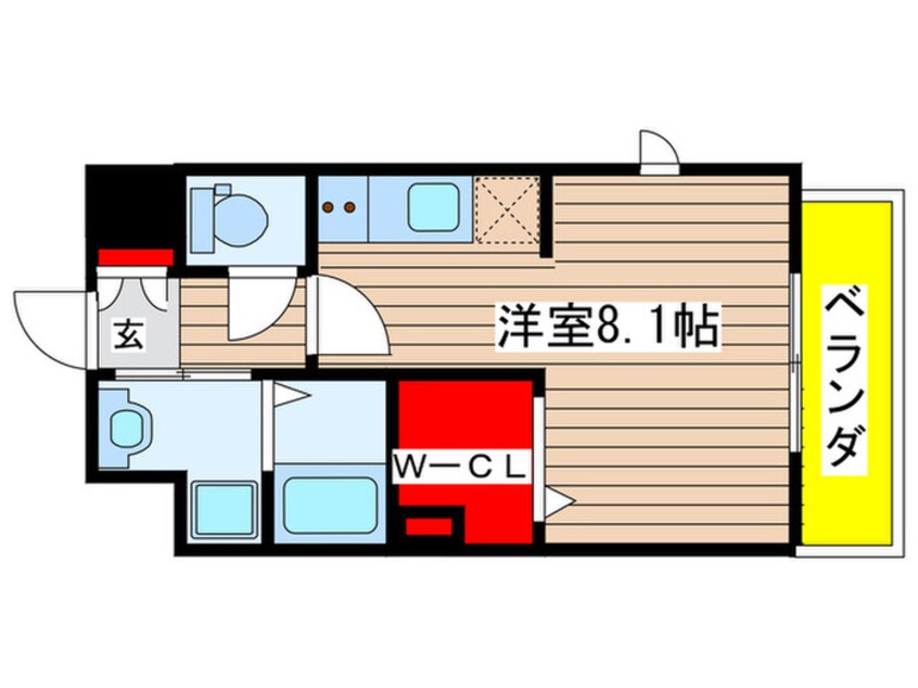 間取図 パルティール吹上アネックス