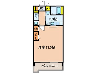 間取図 ラボ　ガゼレイ