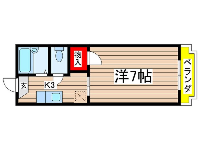 間取り図 サンリバ－かわきん