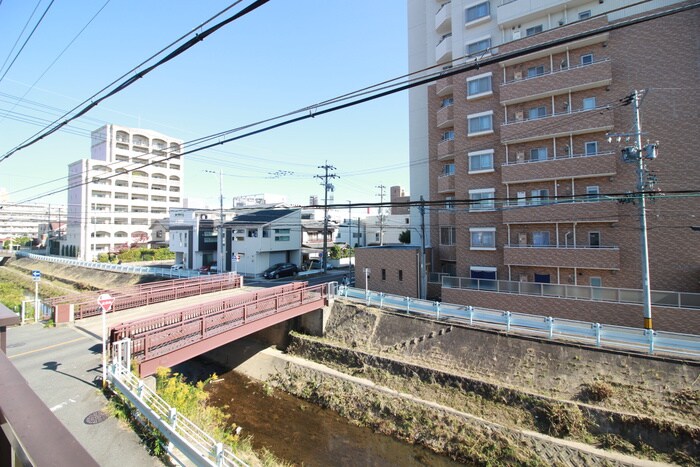 室内からの展望 サンリバ－かわきん