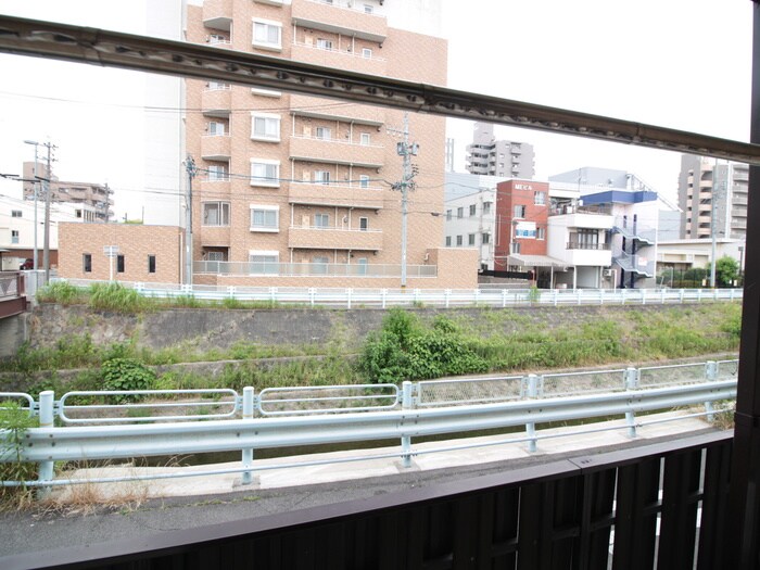 室内からの展望 サンリバ－かわきん