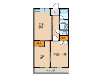 間取図 メゾンあすなろ