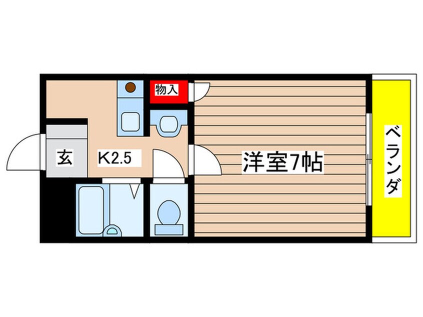 間取図 プリンセスガ－デン日進