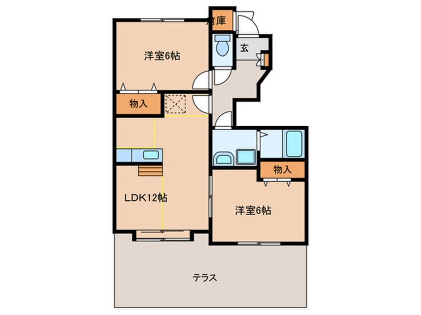 間取図 アヴ二ール