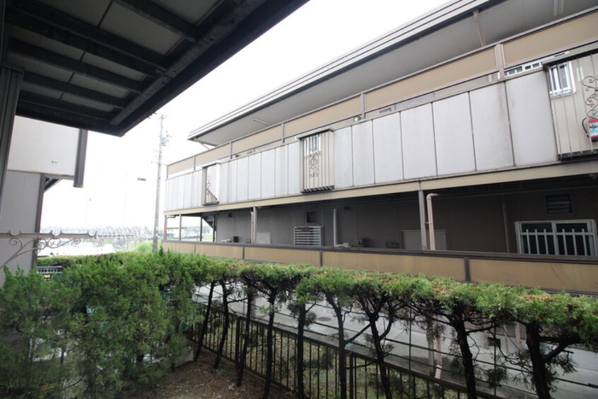 室内からの展望 ドミ－ル旭Ａ棟