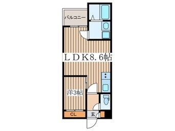 間取図 RS道徳