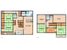 高岡本町戸建て 5LDK+Sの間取り