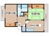 クレインハイム 2DKの間取り