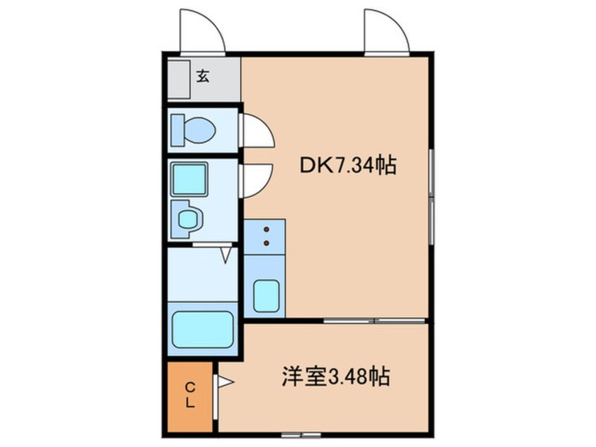 間取図 仮)プリシェール黄金