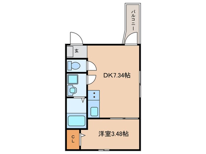 間取り図 プリシェール黄金