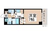 ジュネスＦＵＫＵＤＡ 1Kの間取り