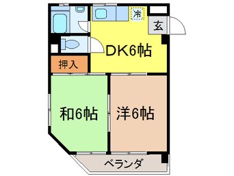 間取図 八雲ビル