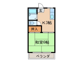 間取図 タウニー寿Ｉ