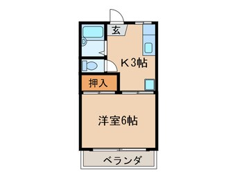 間取図 タウニー寿Ｉ