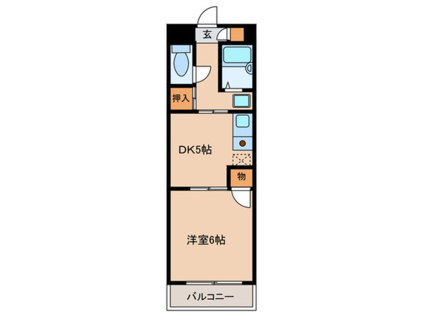 間取図 タウンＭ＆Ｅ