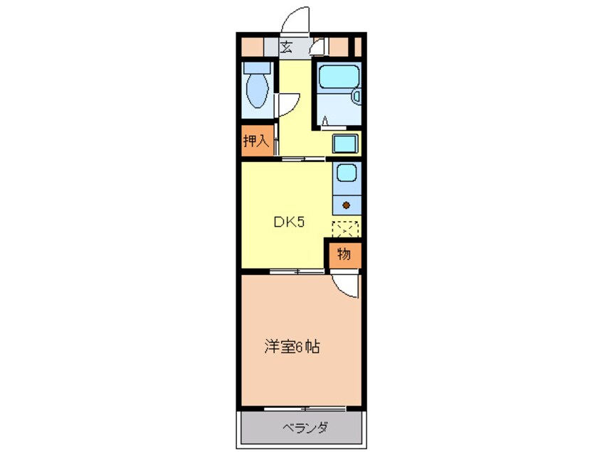 間取図 タウンＭ＆Ｅ